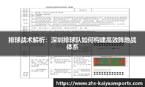 排球战术解析：深圳排球队如何构建高效阵地战体系